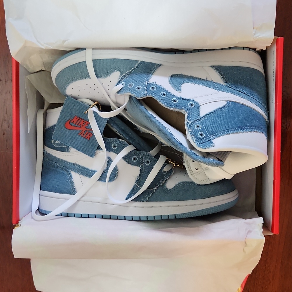 Air jordan 1 retro high og denim 8.5